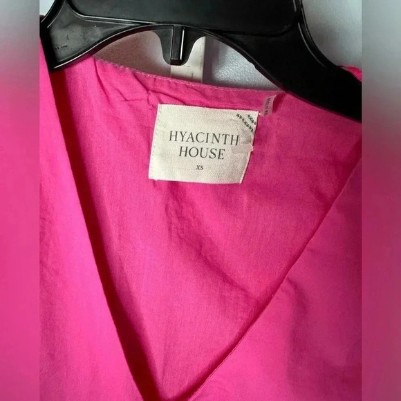Tuckernuck NWT Hyacinth House Fuchsia Pascale Mini Dress - Size X-small - Picture 5 of 8